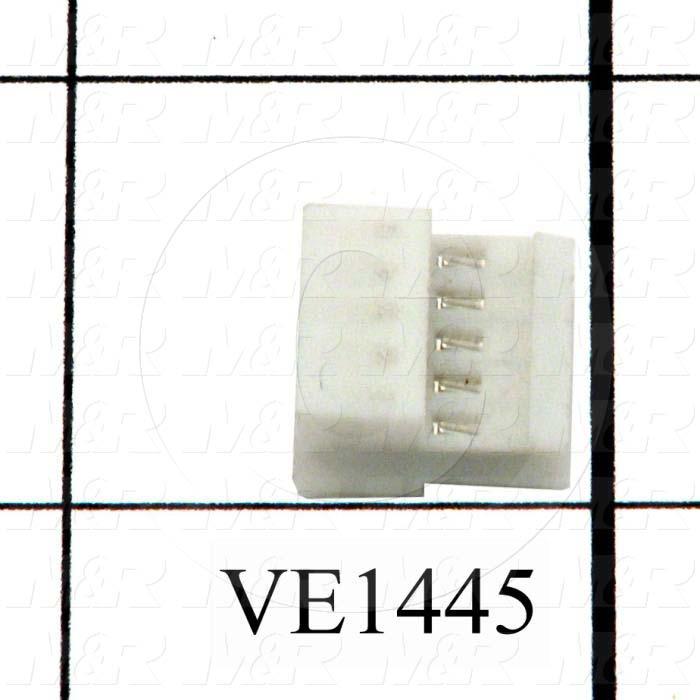 Connector, HARAX, Female Socket, 5-Contact, TWISTLOCK Terminal, 5.08MM, 400VAC, 15A