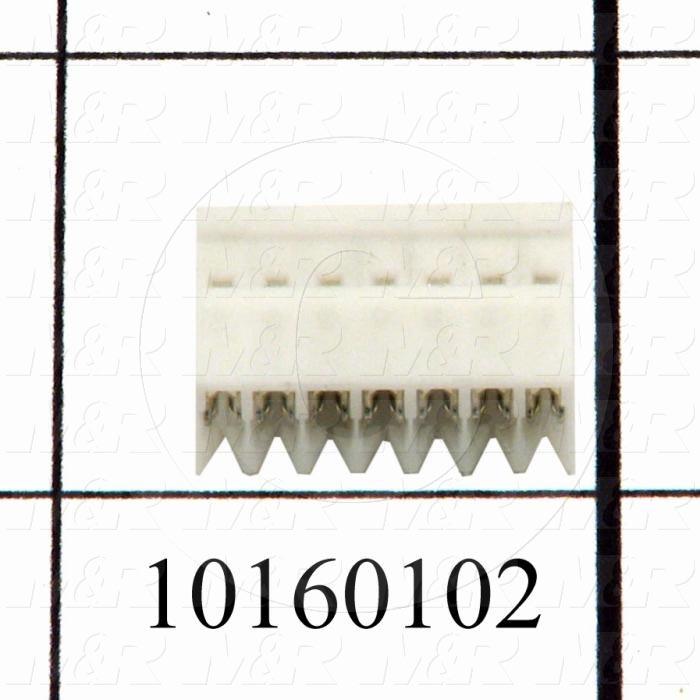 Connector, HARAX, Female Socket, 7-Contact, TWISTLOCK Terminal, 5.08MM, 400VAC, 15A