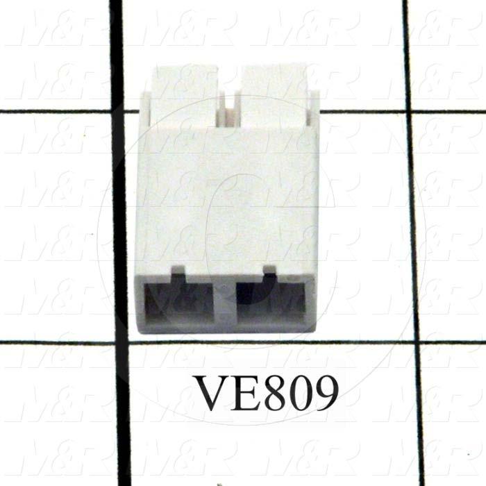 Connector, HARAX, Male, 2-Pin, TWISTLOCK Terminal, 5.08MM, 400VAC, 15A