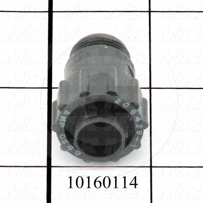 Connector, HARAX, Male, 4-Pin, TWISTLOCK Terminal, 5.08MM, 400VAC, 15A