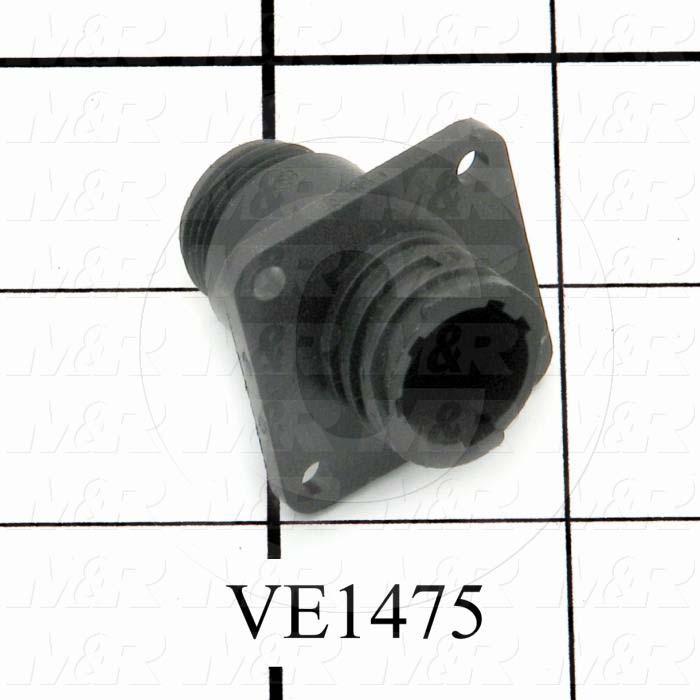 Connector, HARAX, Male, 4-Position, TWISTLOCK Terminal, 5.08MM, 400VAC, 15A