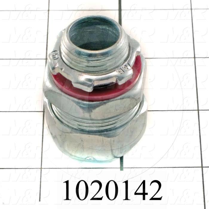 Connector, Liquid Tight Straight, TWISTLOCK Terminal, 1/2"