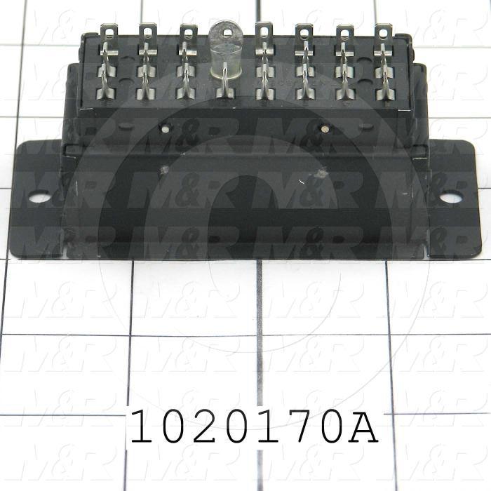 Connector, Panel Mount, Female, 24-Pin, TWISTLOCK Terminal, 5.08MM, 400VAC, 15A