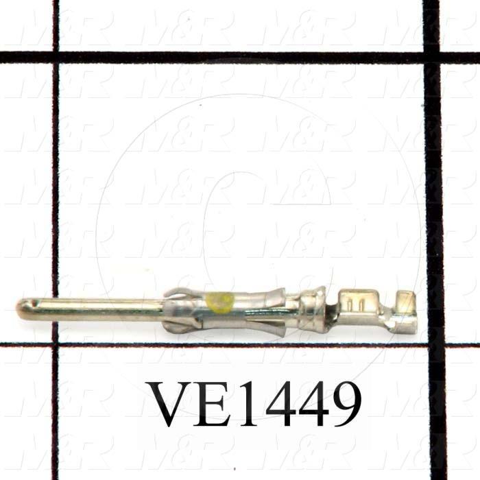 Connector Part, Pin, 24-20AWG