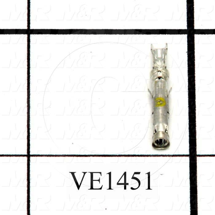 Connector Part, Socket, 24-20AWG