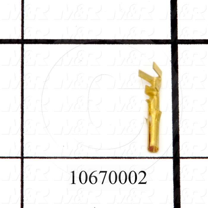 Connector Part, Socket, Gold