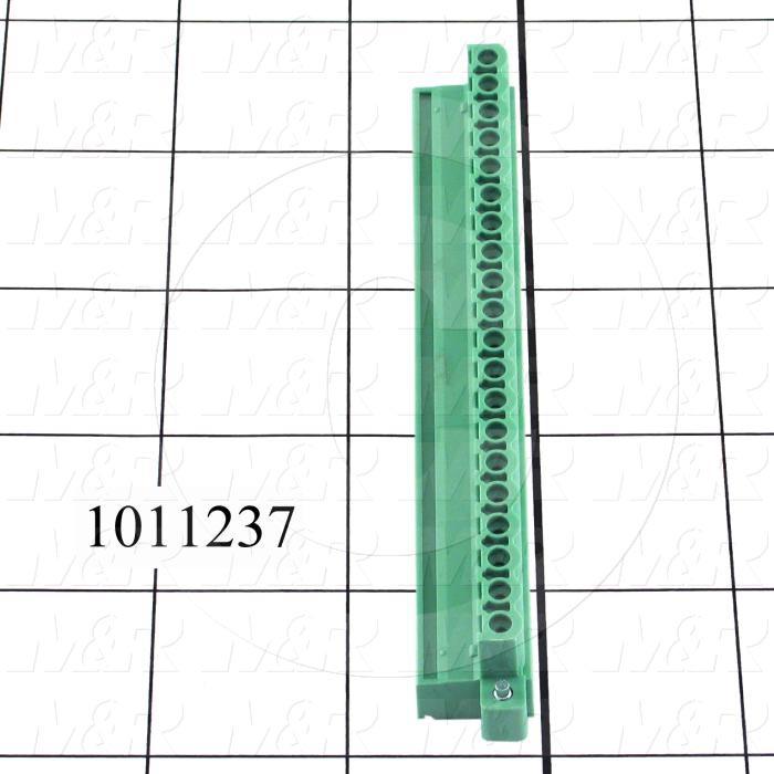 Connector, Plug, Female, 20-Contact, TWISTLOCK Terminal, 5.08MM, 250V, 12A