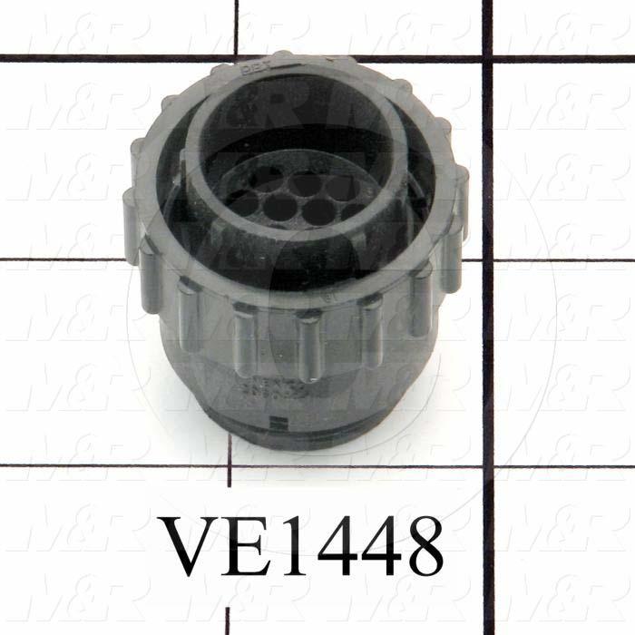 Connector, Plug, Male, 14-Position, TWISTLOCK Terminal, 5.08MM, 400VAC, 15A