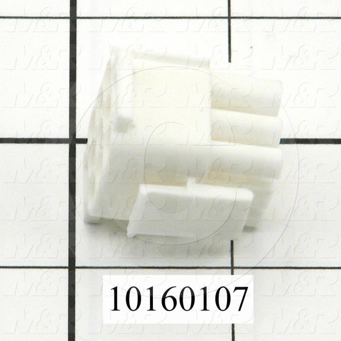 Connector, Plug Matrix, 9-Pin, TWISTLOCK Terminal, 5.08MM, 400VAC, 15A