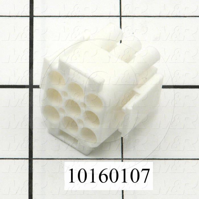 Connector, Plug Matrix, 9-Pin, TWISTLOCK Terminal, 5.08MM, 400VAC, 15A