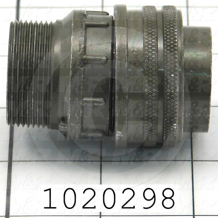 Connector, Straight, Female Socket, 8-Pin, TWISTLOCK Terminal, 5.08MM, 400VAC, 15A