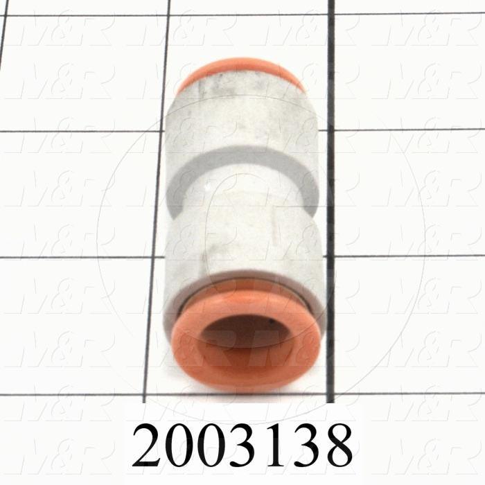 Connectors & Multi-connectors, Straight Type, 1/2" Port In, 1/2 Port Out