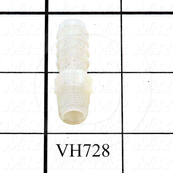 Connectors & Multi-connectors, Straight Type, 3/8" Port In, 1 Quantity In, 1/8"NPT Port Out, 1 Quantity Out