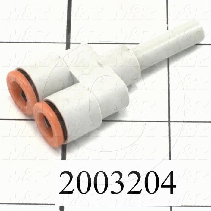 Connectors & Multi-connectors, Y Plug-In Type, 1/4" Port In