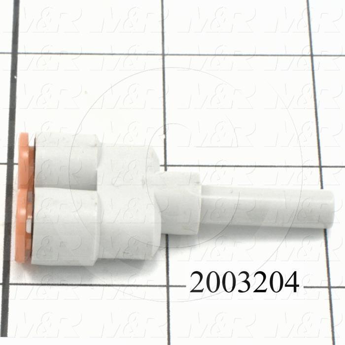 Connectors & Multi-connectors, Y Plug-In Type, 1/4" Port In