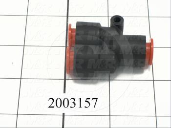 Connectors & Multi-connectors, Y Union Type, 3/8" Port In, 3/8 Port Out