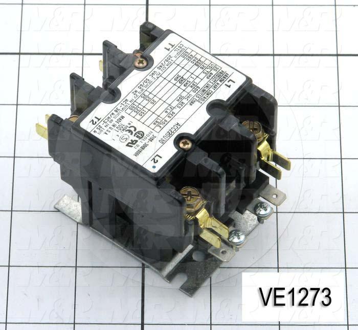 Contactor, 25A, 240VAC