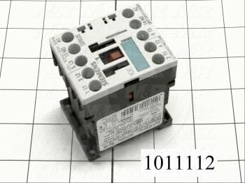 Contactor, 3 Poles, 120VAC Coil, 20A, 3 HP @ 3PH 200VAC, 575VAC, 7.5 HP @ 3PH 460VAC, 1 NO Contacts, Screw Terminal Connection