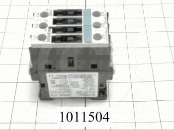 Contactor, 3 Poles, 120VAC Coil, 35A, 5 HP @ 3PH 200VAC, 575VAC, 10 HP @ 3PH 460VAC, Screw Terminal Connection