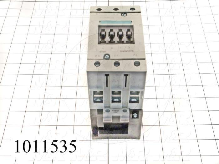 Contactor, 3 Poles, 208VAC Coil, 105A, 25 HP @ 3PH 200VAC, 575VAC, 60 HP @ 3PH 460VAC, Screw Terminal Connection