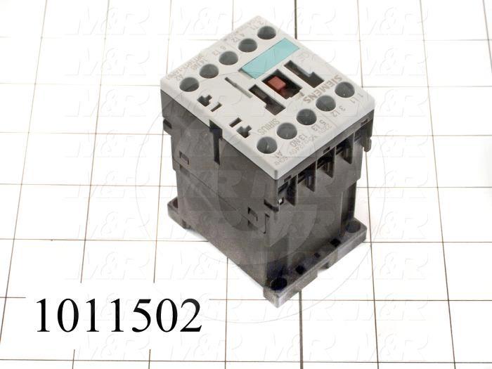 Contactor, 3 Poles, 240VAC Coil, 20A, 3 HP @ 3PH 200VAC, 575VAC, 7.5 HP @ 3PH 460VAC, 1 NC Contacts, Screw Terminal Connection