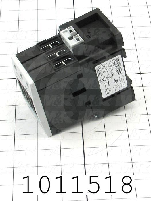 Contactor, 3 Poles, 240VAC Coil, 35A, 7.5 HP @ 3PH 200VAC, 575VAC, 15 HP @ 3PH 460VAC, Screw Terminal Connection