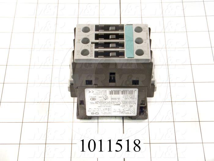 Contactor, 3 Poles, 240VAC Coil, 35A, 7.5 HP @ 3PH 200VAC, 575VAC, 15 HP @ 3PH 460VAC, Screw Terminal Connection