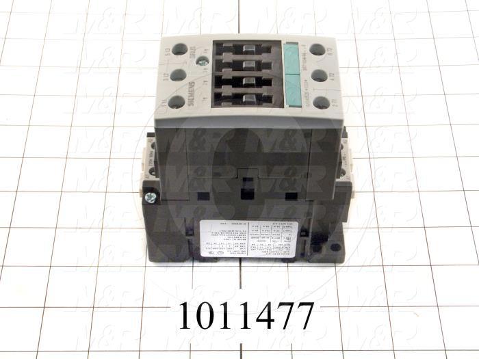 Contactor, 3 Poles, 240VAC Coil, 45A, 10 HP @ 3PH 200VAC, 575VAC, 25 HP @ 3PH 460VAC, Screw Terminal Connection