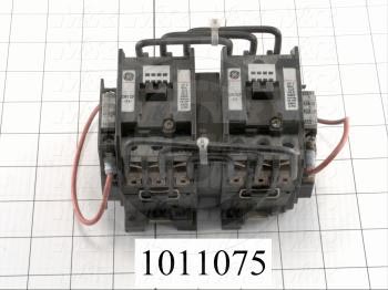 Contactor, 3 Poles, 24VAC Coil, 35A, 460VAC, Screw Terminal Connection