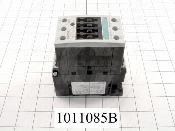 Contactor, 3 Poles, 24VAC Coil, 45A, 10 HP @ 3PH 200VAC, 575VAC, 25 HP @ 3PH 460VAC, Screw Terminal Connection