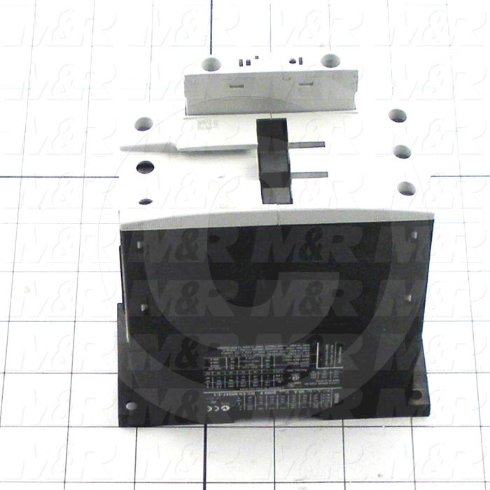 Contactor, 3 Poles, 24VDC Coil, 65A, 20 HP @ 3PH 200VAC, 50HP HP @ 3PH 460VAC, Screw Terminal Connection