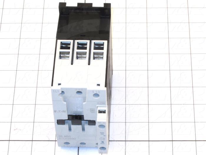Contactor, 3 Poles, 24VDC Coil, 85A, 15 HP @ 3PH 200VAC, 575VAC, 30 HP @ 3PH 460VAC, Screw Terminal Connection
