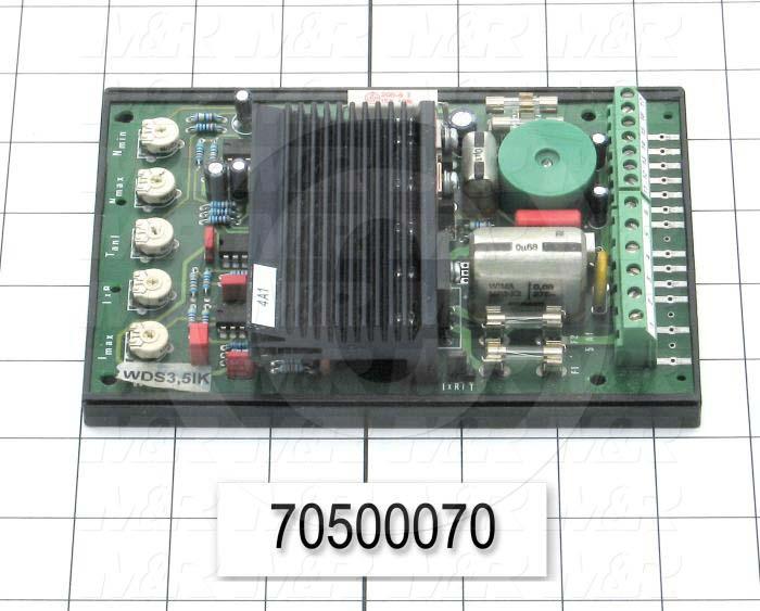 Control Board, Type WDS, Maximum Current 3.5A, With Dousing Motor Type KGOG 623, Used On Flocker