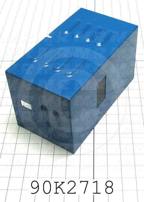 CONTROL BOX FRONT PANEL 9.875"