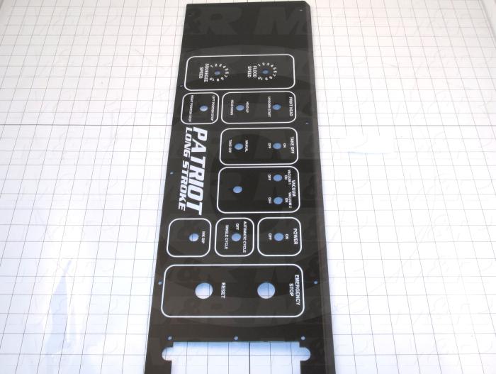 CONTROL PANEL 8.95"X 43"LG. LS