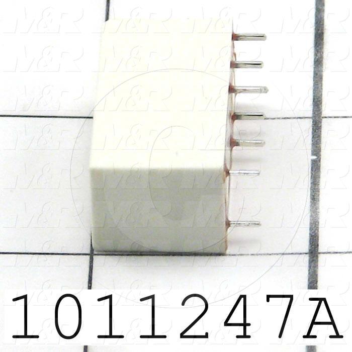 Control Relay, 2 Poles, 24VDC Coil Voltage, SPDT, 8A, 250VAC