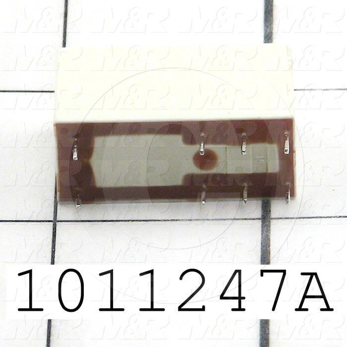 Control Relay, 2 Poles, 24VDC Coil Voltage, SPDT, 8A, 250VAC