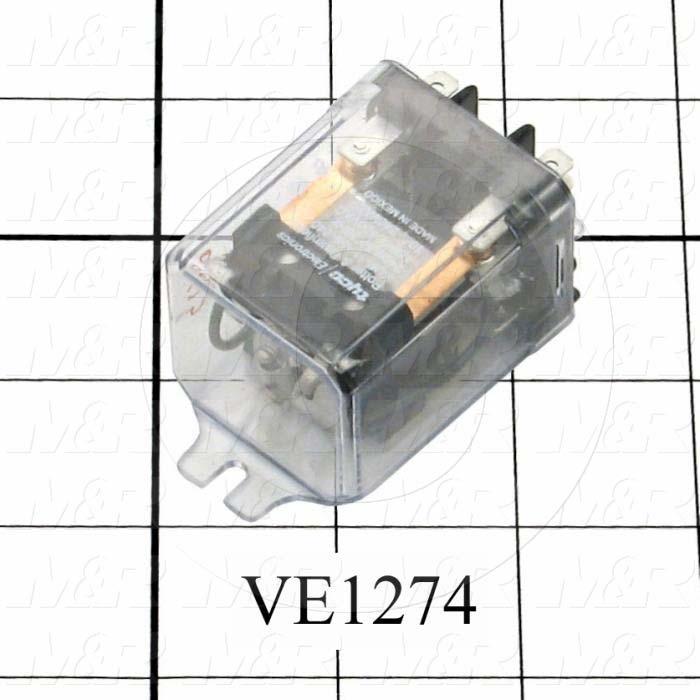 Control Relay, 240VAC Coil Voltage, DPDT