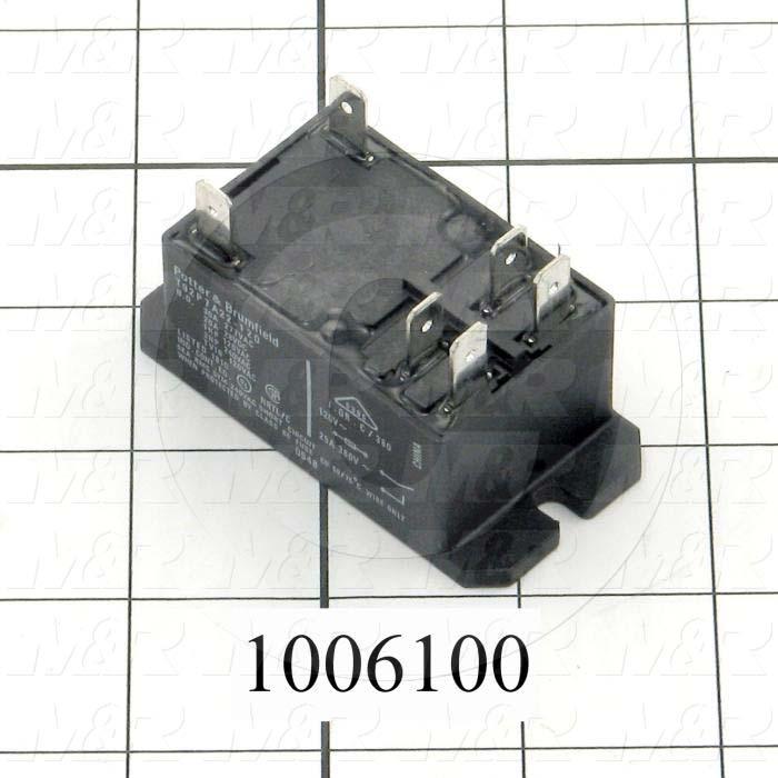 Control Relay, DPST, 30A, 120VAC