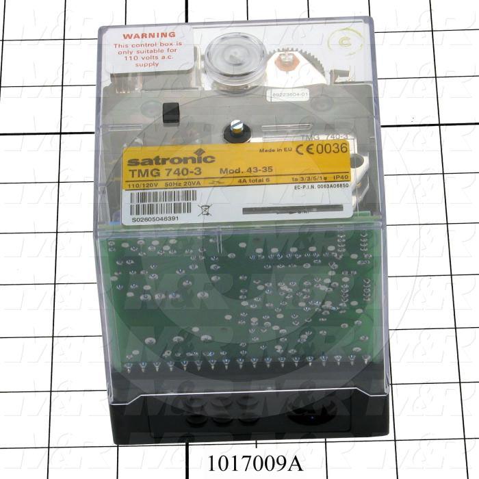 Controller Flame Safety, 110/120VAC, 50Hz, with Sub-base