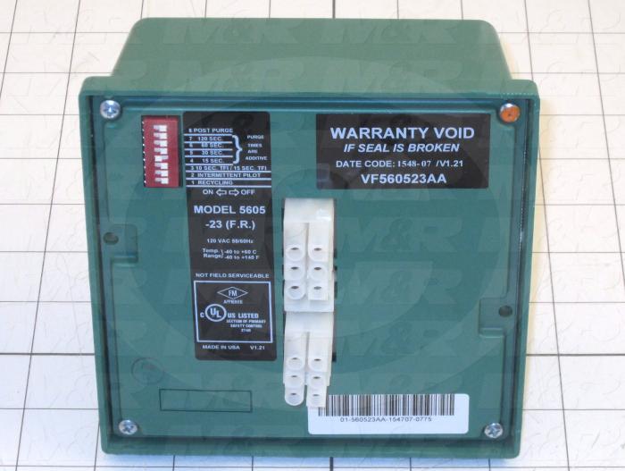 Controller Flame Safety, 120VAC