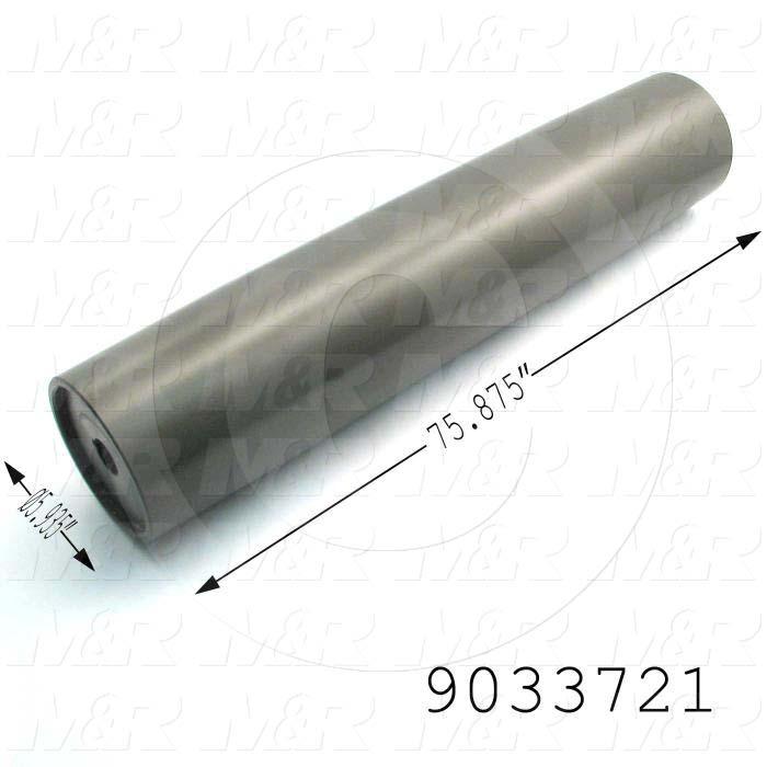 CONVEYOR ROLLERS 76"LONG   V72