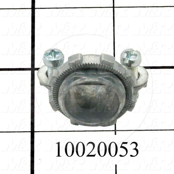 Cord Connector, 3/8", Locknuts Included