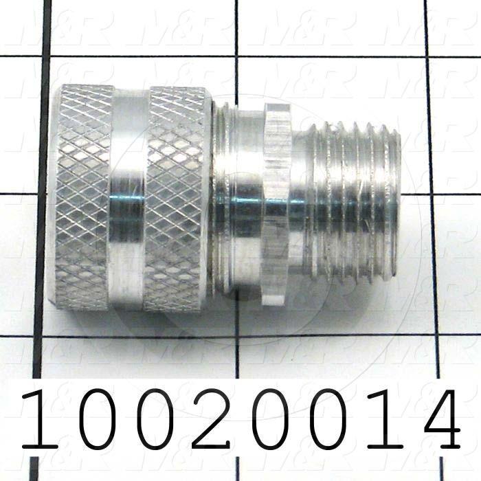 Cord Grip, Straight, 1/2" Conduit Size, 0.450"-0.560" Cord Diameter Range