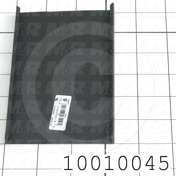 COVER, WIRE DUCT 3" BLACK
