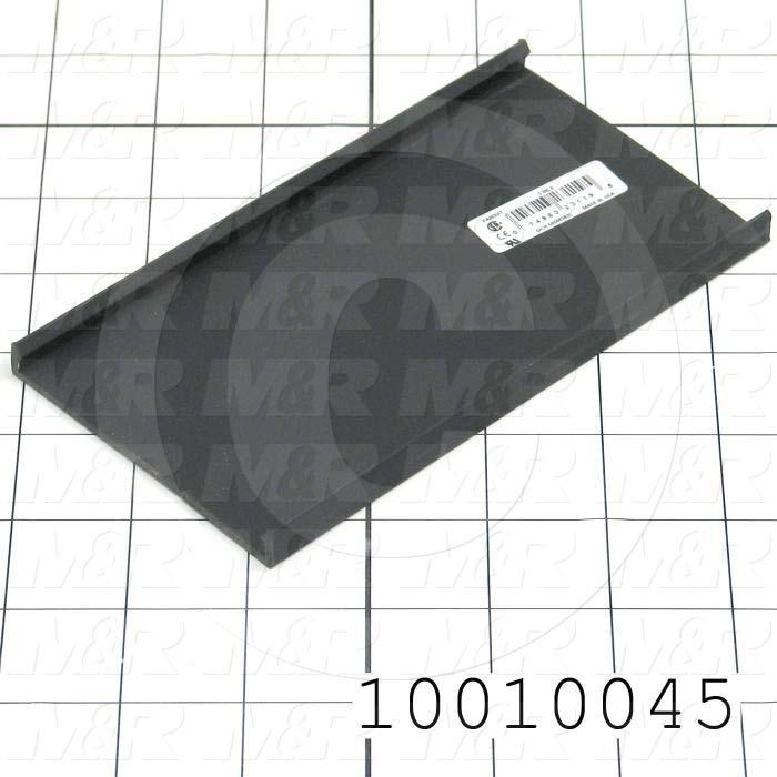 COVER, WIRE DUCT 3" BLACK