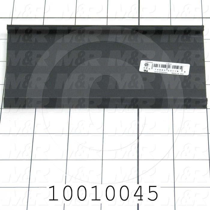 COVER, WIRE DUCT 3" BLACK