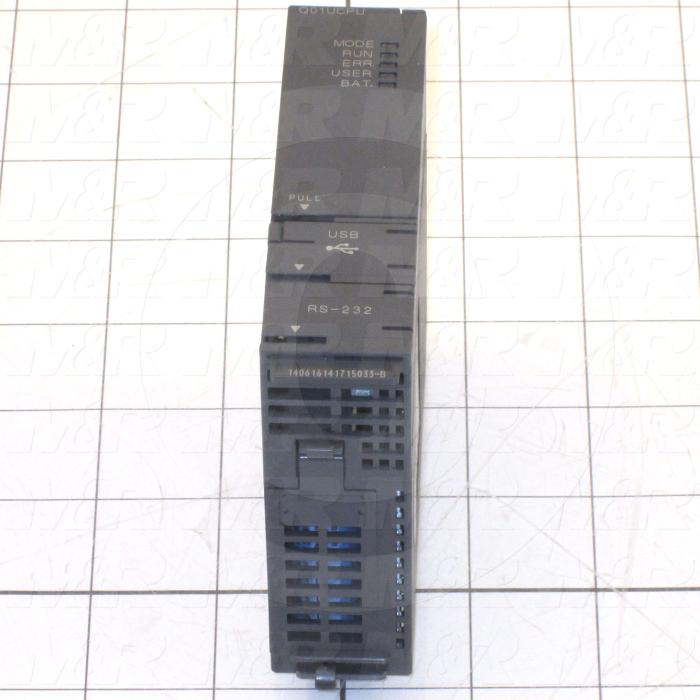 CPU, Q Series, Basic Model, 15K Steps, Mini-B USB, RS-232 Communication Ports