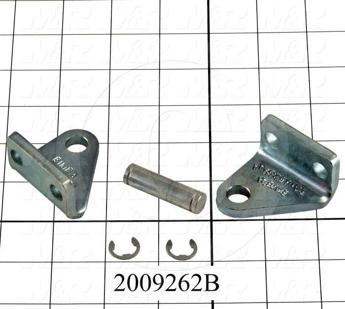 Cylinder Brackets, Pivot Bracket, 3.25 in. Width, 1.81" Length