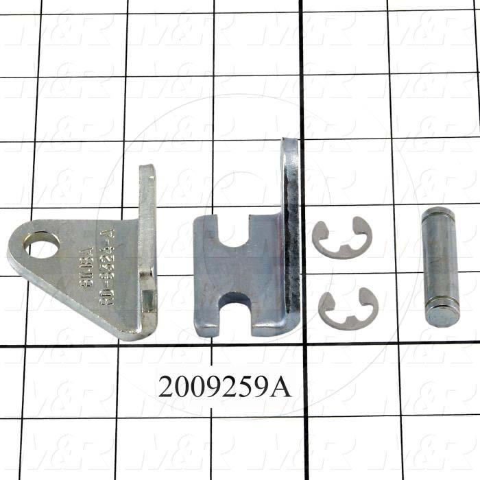 Cylinder Brackets, Pivot Bracket, 3" Width, 1.81" Length